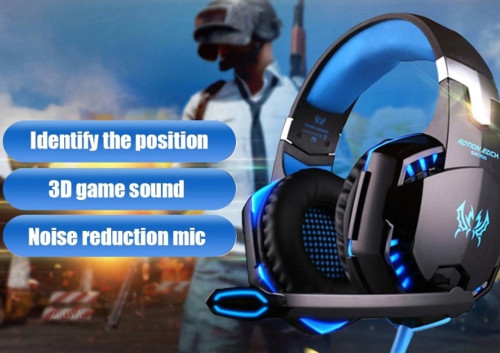 High Performance Ninja Dragon G9300 LED Gaming Headset with Mic for PC & Console Gamers