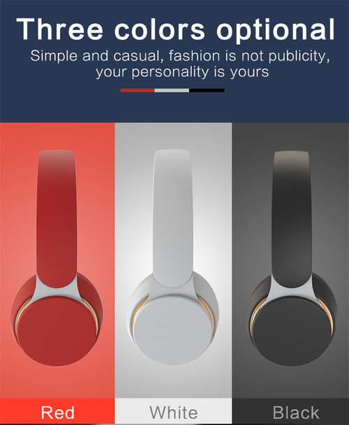 Wireless Bluetooth 5.0 Headphones Stereo Extended Battery Comfort Fit Over-Ear Music Headset