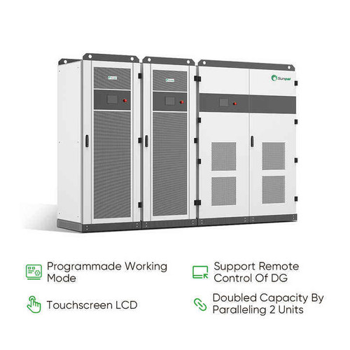 Industrial 500kW Solar Inverter with Hybrid Storage 1000kW 1MWh Efficient Energy Management Solution