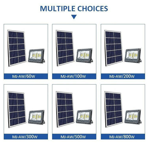 New Style Powerful LED Solar Flood Light – Portable Outdoor IP68 Aluminum Design