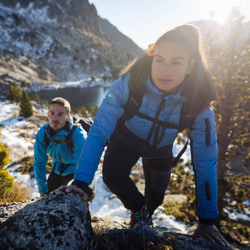 EcoDown Jacket - Women Blue