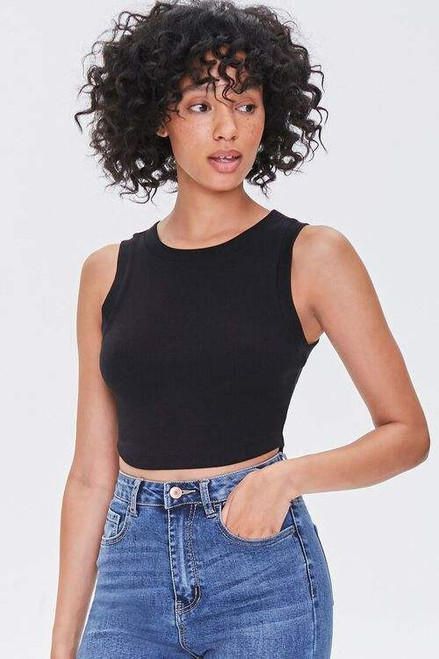 Summer Women Tie Dye Crop Top – Ribbed Sport Tank Top, 100% Cotton High Quality