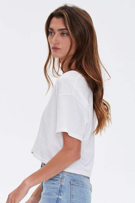 Sexy Women’s Crop Top – Blank Gym T-Shirt with Short Sleeves for Fitness and Casual Wear