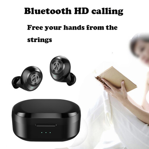 Bluetooth 5.0 Headset TWS Wireless Earphones Mini-DELETED-1740663675