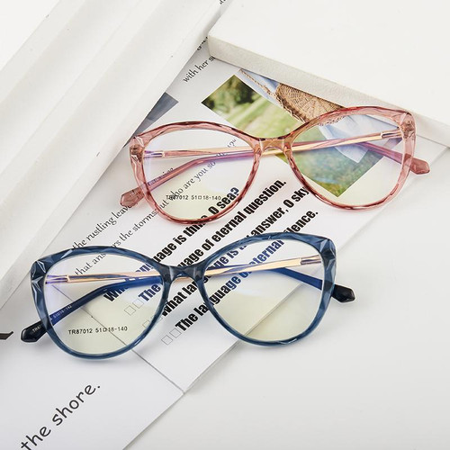 EP Anti - blue glasses Europe and the United States cat eye glasses