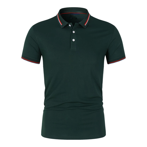 Soft Mens Cotton Polo Lightweight Breathable Tee Ideal for Daily Summer Casual and Outdoor Wear