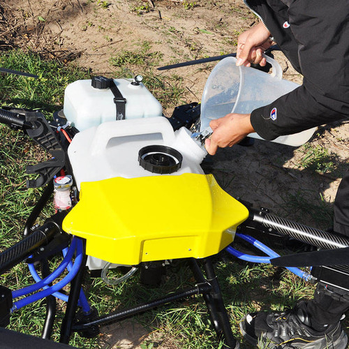 Superior Performance Gasoline 404HB Hybrid Electric Agricultural Drone – 16L Long Flight Time Hybrid Powered Sprayer
