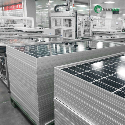High-Efficiency 500W-600W Polycrystalline Silicon Solar Panel – 96 Cells, 48V, Foldable Design with 210mm Front Glass