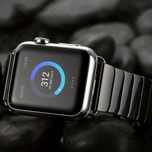 Premium Ceramic Apple Watch Band – Durable, Stylish & Comfortable Replacement Strap for All Series