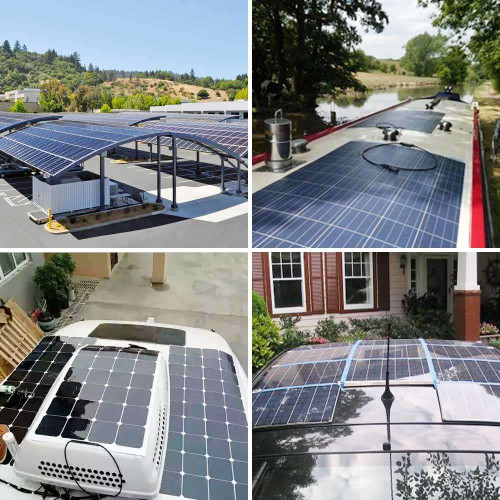 Sunpal Bifacial 12V 150W Solar Panel – High Quality Half-Cell Mono PV Module for Off-Grid and Residential Use, Wholesale Supply