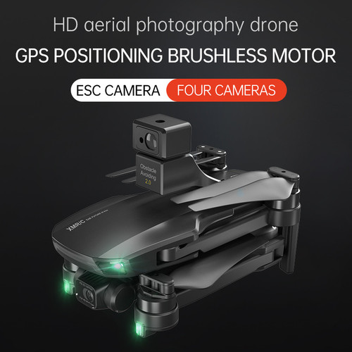 5G 4K GPS Drone X Pro – Dual HD Camera Wi-Fi FPV Quadcopter with Follow Me, Auto Return & Brushless Motors