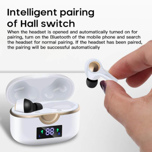 Ninja Dragon Power Bass Touch Bluetooth 5.0 T22PRO Earbuds – True Wireless Headphones