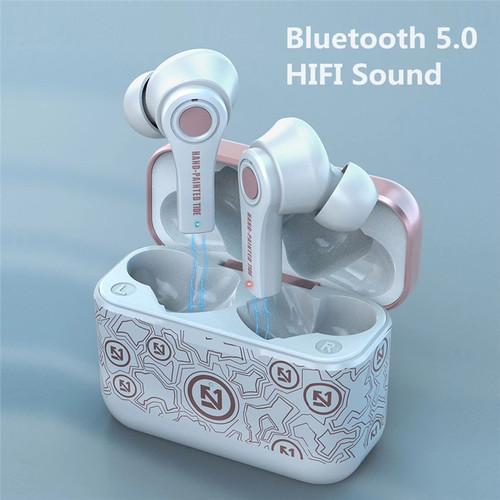 Bluetooth TWS Wireless Earbuds – True Wireless Headphones with Charging Case