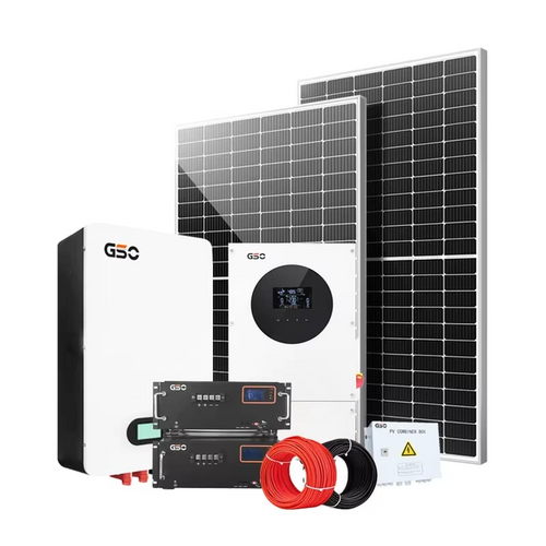 12kW Load Solar Energy Storage System with MPPT Controller, Lithium-Ion Battery & Monocrystalline Silicon Panels for Home