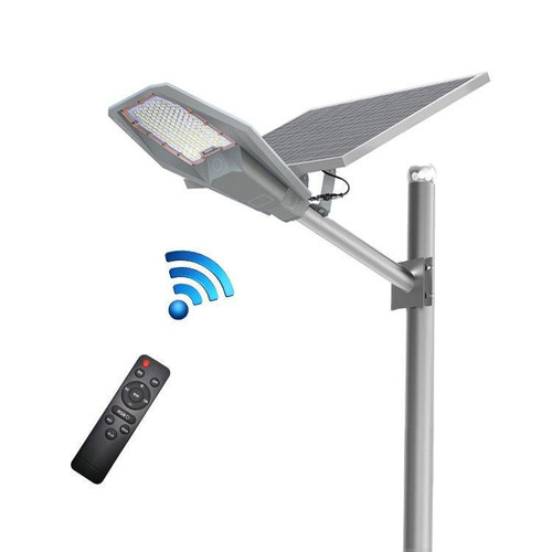 Renewable 90W Solar + Wind Powered LED Street Lamp with Wind Turbine for Highway & Garden