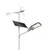 High-Efficiency LECUSO LED Solar Street Light 60W 80W 100W with 4G CCTV Camera IP66 Waterproof Outdoor Lighting