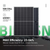All-Black 540W–700W Bifacial Half-Cell Monocrystalline Solar Panels – High-Efficiency BIPV PV