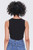 Trendy Women’s Fitness Crop Top Front Twist Tank Top Breathable Denim Fabric Workout Singlet for Gym Yoga Wholesale