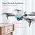 Drones Quadcopter 5G 4K GPS Drone X Pro with HD Dual Camera WiFi FPV