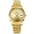 Sinobi Luxury Gold Watch for Men – Custom Logo Quartz Wristwatch