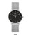 4853 Mesh Band Watch – Elegant Men’s Stainless Steel Timepiece