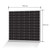 Mini Polycrystalline Solar Panels 12V 100W-200W Small Size PV Modules