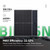 420W/580W Full Black Bifacial TOPCon N-Type Solar Panels – Transparent High-Efficiency PV Modules for Residential Use