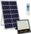 Durable 100w 600w solar powered led flood light for garden street warehouse
