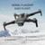 Stylish HD Mini Remote Drone for Beginners – Long Endurance, WiFi Real-Time Transmission & FPV Functionality