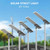 40W / 100W LED Solar Street Lampadaire Public Garden Light with IP66 Waterproof Aluminum Alloy Body