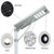 LECUSO 60W 80W 100W LED Solar Street Light with IP66 CCTV 4G Camera Aluminum Alloy Body