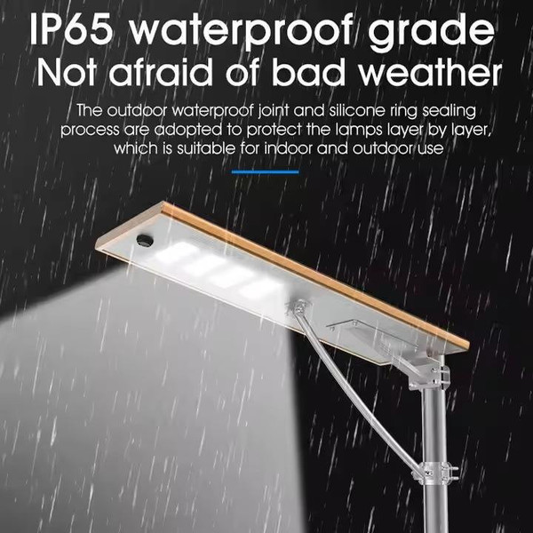 120W All-in-One LED Solar Street Light – IP66/IP67 Waterproof, High-Quality Outdoor Lighting for Streets & Parks