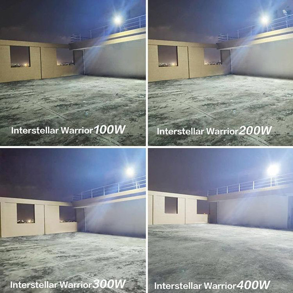 Parking Garage LED Luminaires 12V Outdoor Solar Street Lights 100W to 1000W for Gardens Roads and Commercial Areas