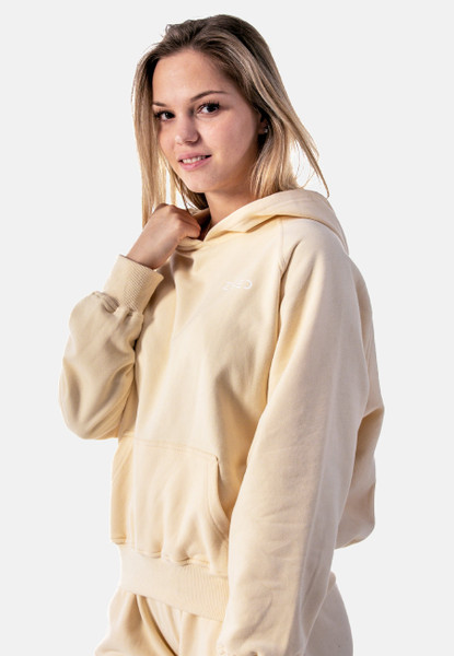 Hoodie Static - yellow - Damen
