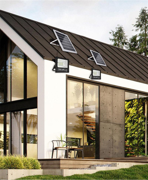 200–400W Solar Spot Flood Lights – Intelligent Wall Lamp for Outdoor Garden and Exterior