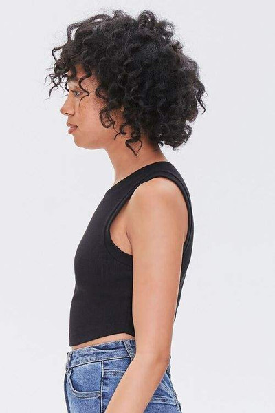 Trendy Women’s Fitness Crop Top Front Twist Tank Top Breathable Denim Fabric Workout Singlet for Gym Yoga Wholesale