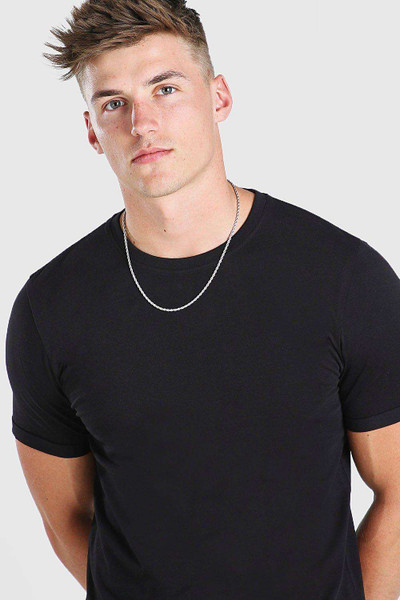 Short Sleeve Men’s Plain Round Neck T-Shirt – Perfect for Printing and Custom Designs