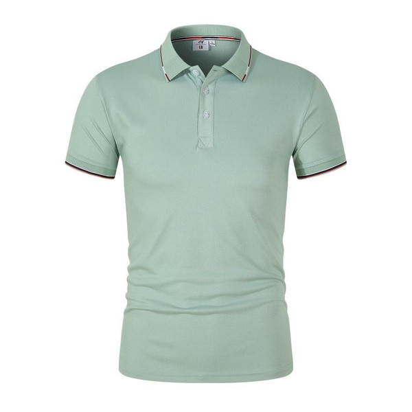 Stylish Mens Polo Shirt Lightweight Cotton with Breathable Fabric and Classic Collar Design for Daily Use and Outdoor Activities