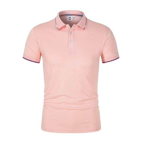 Soft Mens Cotton Polo Lightweight Breathable Tee Ideal for Daily Summer Casual and Outdoor Wear