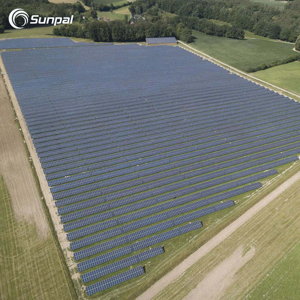 Sunpal A-Grade TUV Certified 400W/450W/500W High-Efficiency Solar Panels – PERC Half-Cell PV Modules with Front Glass Cover