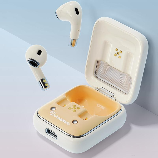 Cute Doraemon TWS Bluetooth 5.0 Earphones – Wireless Stereo Earbuds with Charging Case