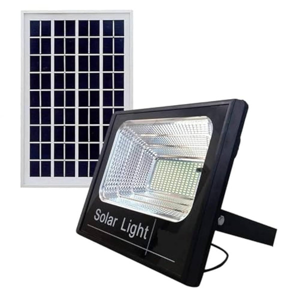 Remote Control 100W 600W Led Solar Flood Light With Adjustable Modes