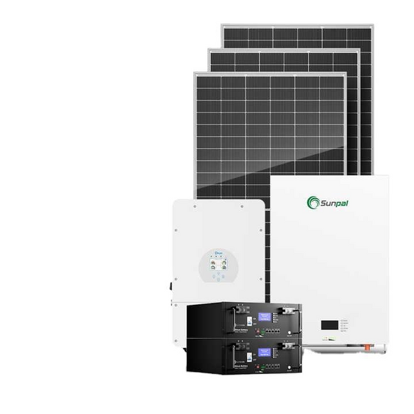 5kW–10kW Industrial Hybrid Solar Energy System – Outdoor Complete Kit with Polycrystalline Panels