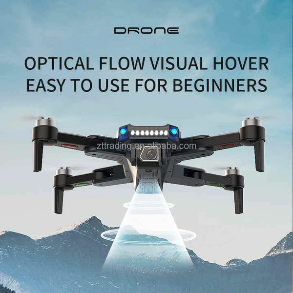 Stylish HD Mini Remote Drone for Beginners – Long Endurance, WiFi Real-Time Transmission & FPV Functionality