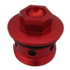 Oil Drain Bolt Red