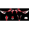 Graphic set, Rally Red, 13-14 RR