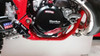 Aluminum Clutch Cover Guard, 2-Stroke, Red