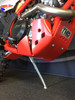 TMDesigns Skidplate w/ Link Guard, 18-19 4T, Red