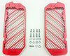 BulletProof Radiator Guards, 125/200 RR, Red