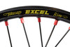 Beta Racing Kite 21" Front Wheel, Red Hubs, Red Nipples, Black Spokes, Black Rim